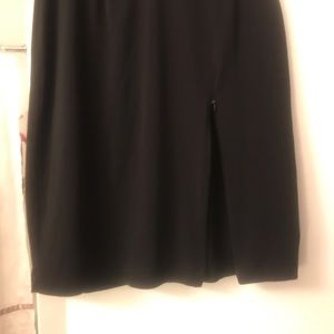 Rafaella Skirts - Skirt with zipper side slit Rafaella Skirts - Skirt with zipper side slit